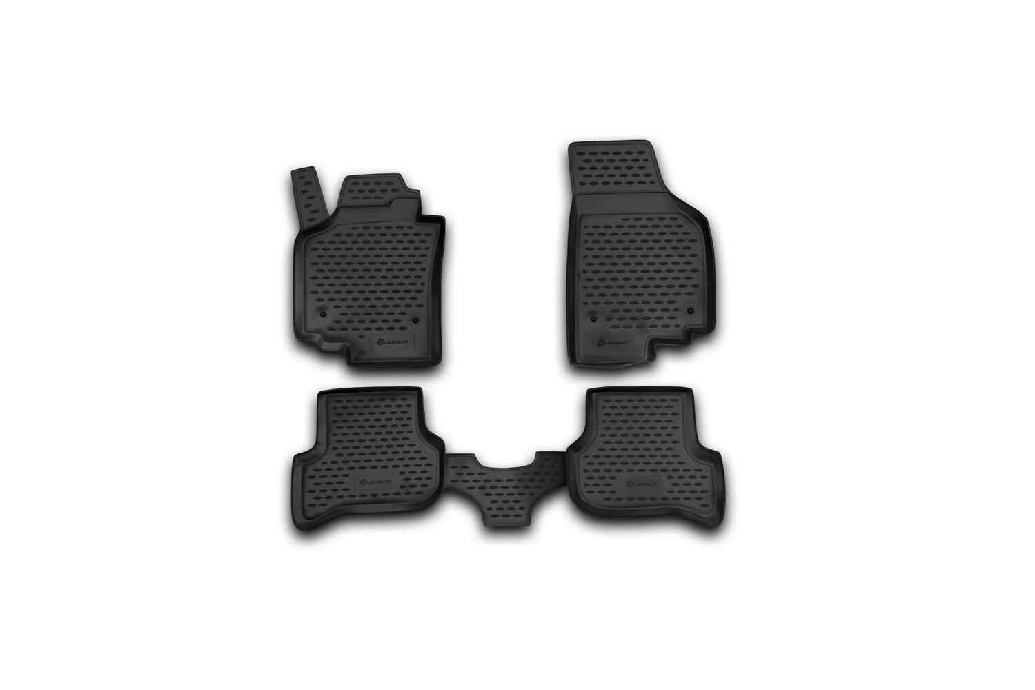 Коврики в салон, подходит для SEAT Altea 01/2005-2009 ун., 4 шт. (полиуретан)