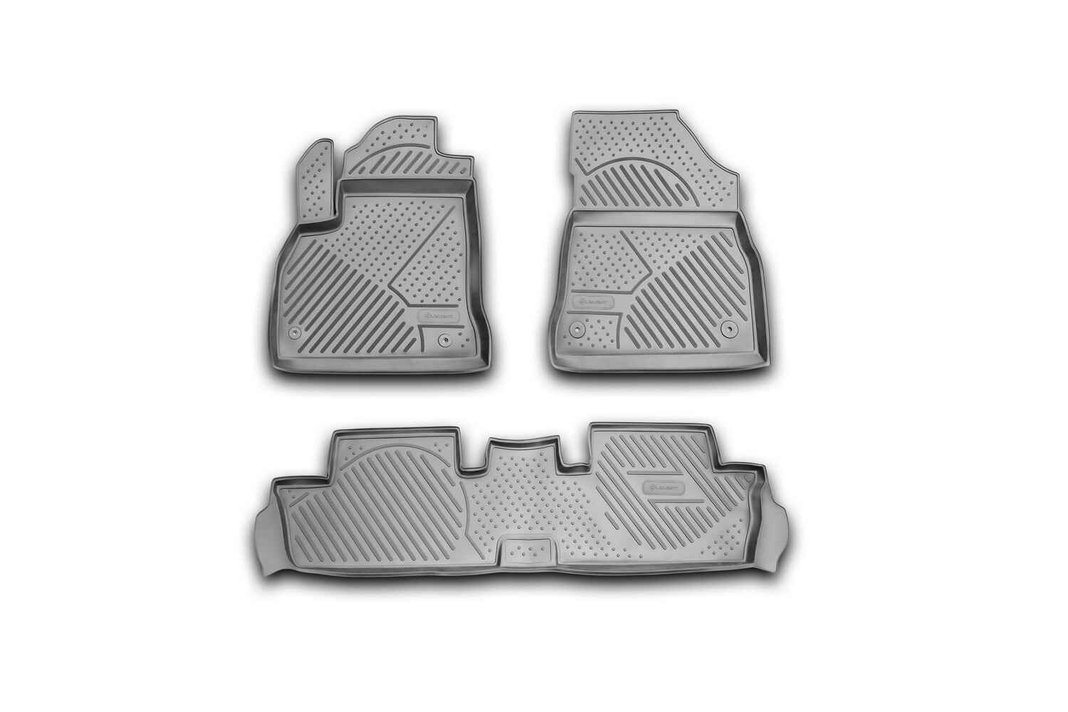 Коврики в салон PEUGEOT 3008 08/2010-2016, 3 шт. (полиуретан) / Пежо