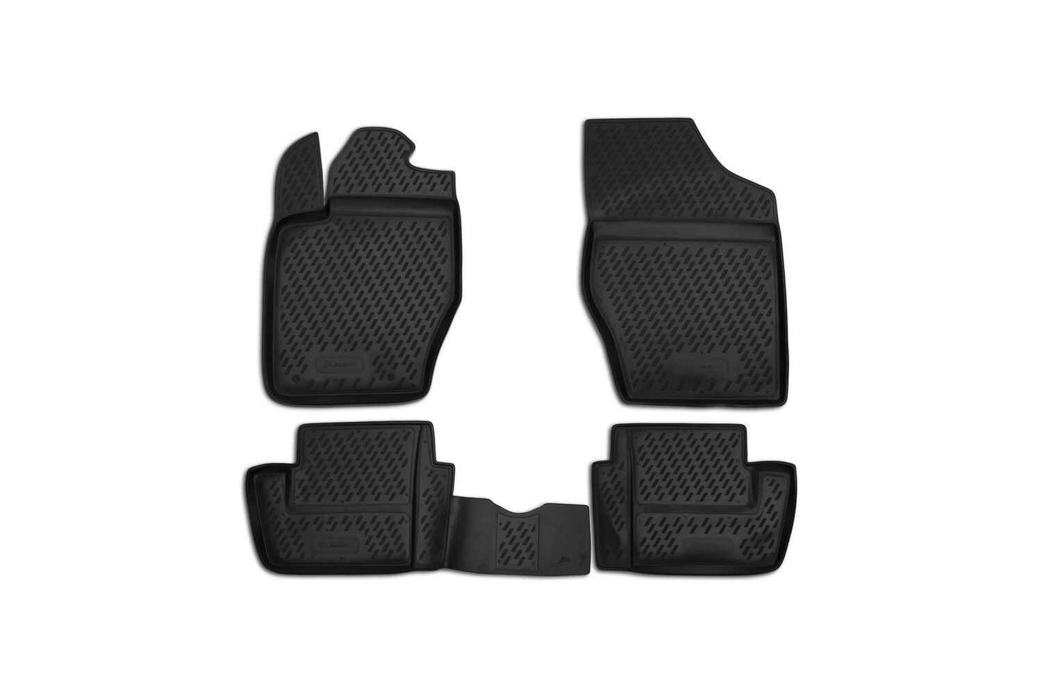 Коврики в салон CITROEN C4 01/2004-07/2008, 07/2008-, 4 шт. (полиуретан) / Ситроен С4