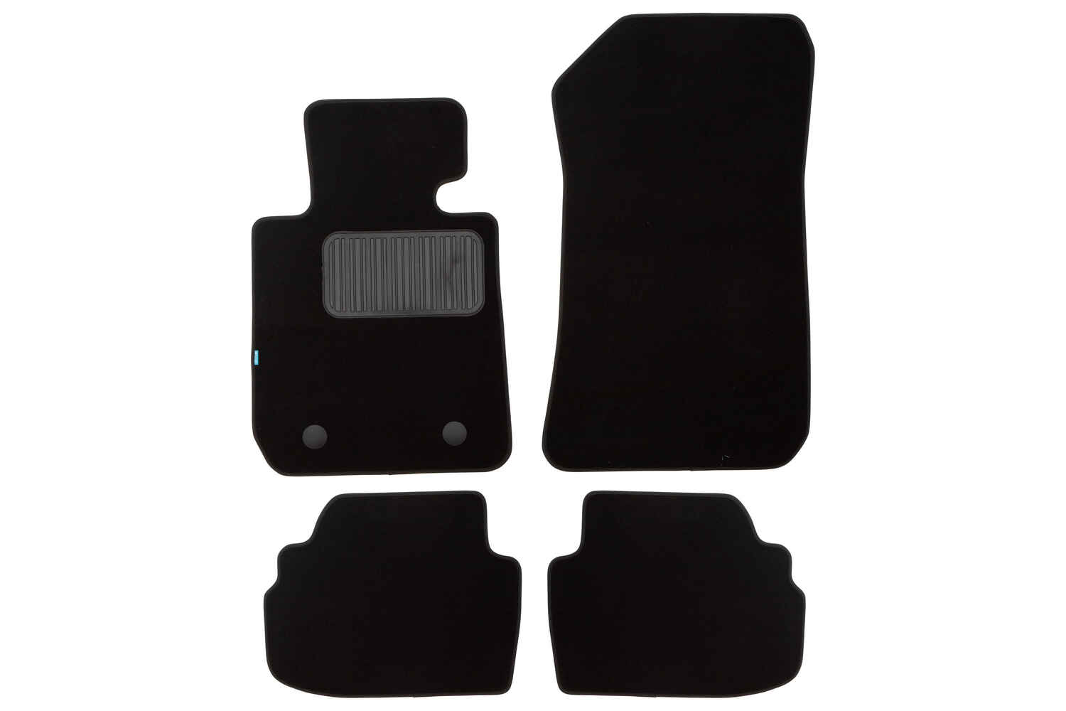 Коврики в салон Klever Premium BMW 3 купе E92 АКПП 2005-2010, 2008-2013, куп., 4 шт. (текстиль) / БМВ Тройка