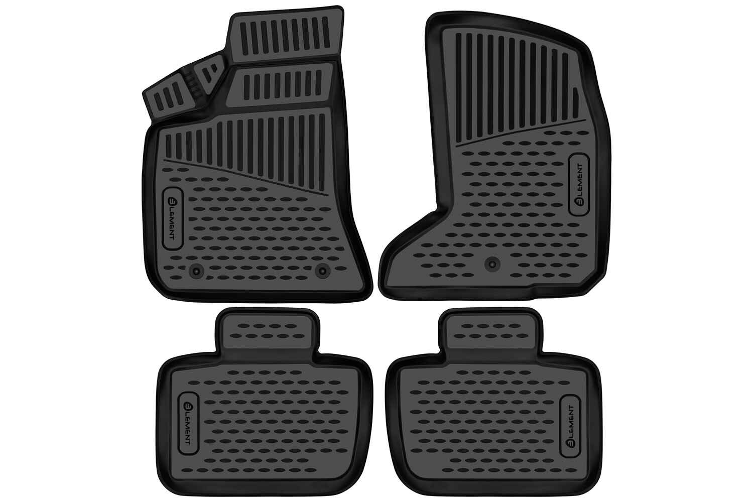 Коврики 3D в салон подходят для DODGE Charger LD, 2011- / CHRYSLER 300/300C, 2011-, 4W