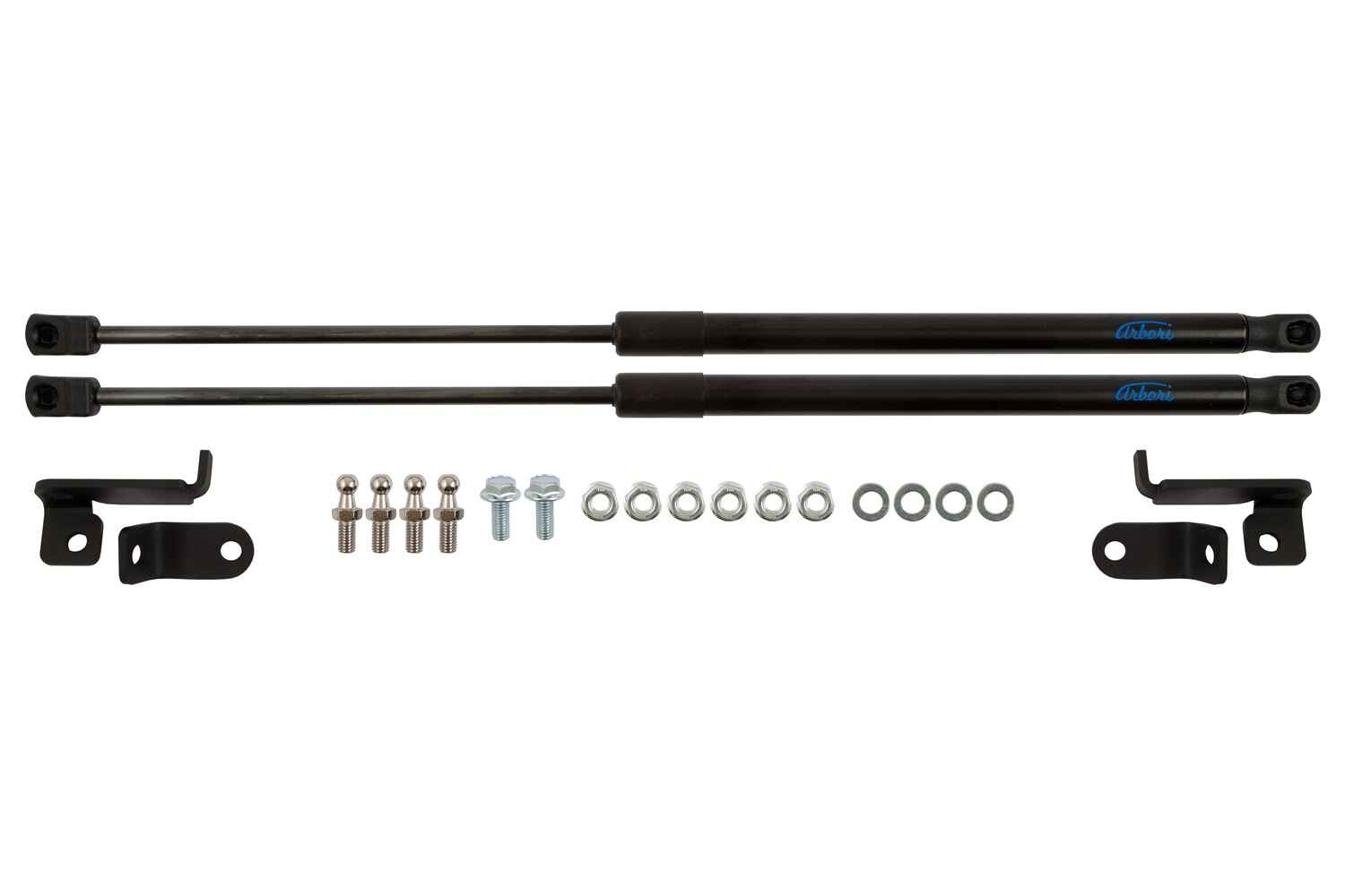 Упоры капота для VOLKSWAGEN Jetta, 2010-2015, к-т 2 шт / Фольксваген Джетта