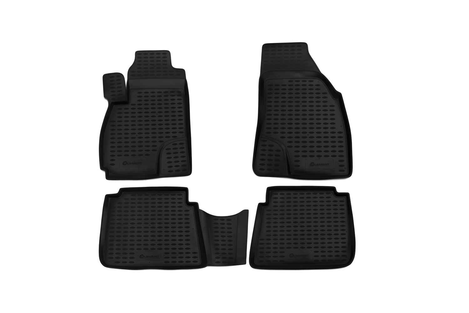 Коврики в салон, подходит для HYUNDAI Santa Fe Classic 2001-2006, 4 шт. (полиуретан)