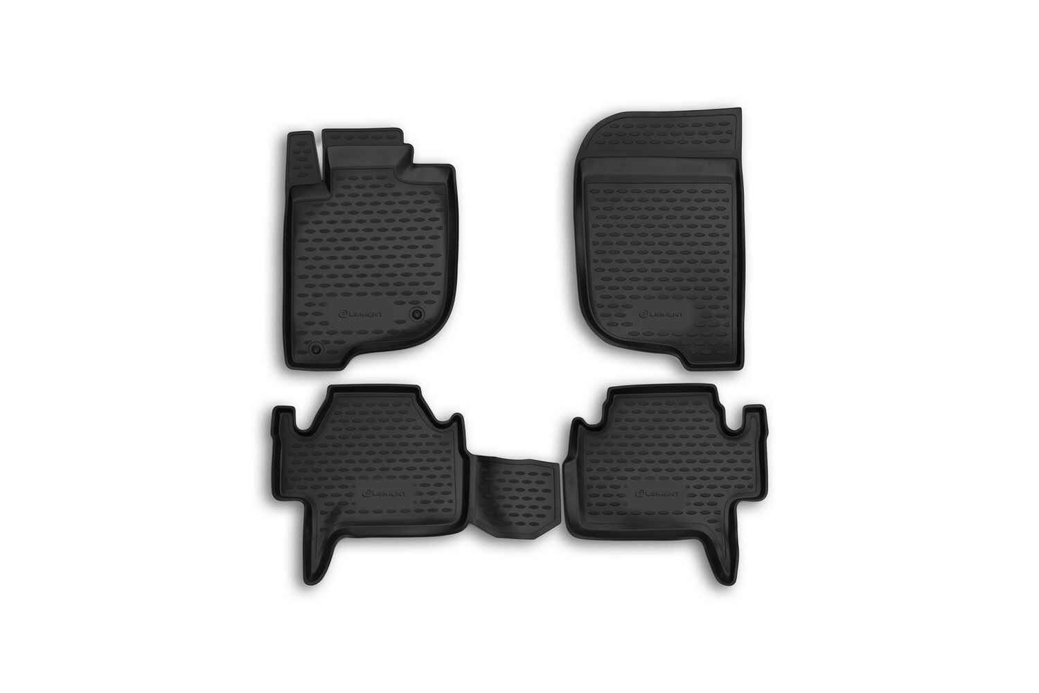 Коврики в салон, подходит для MITSUBISHI Pajero Sport, 2012-2016, 4 шт.