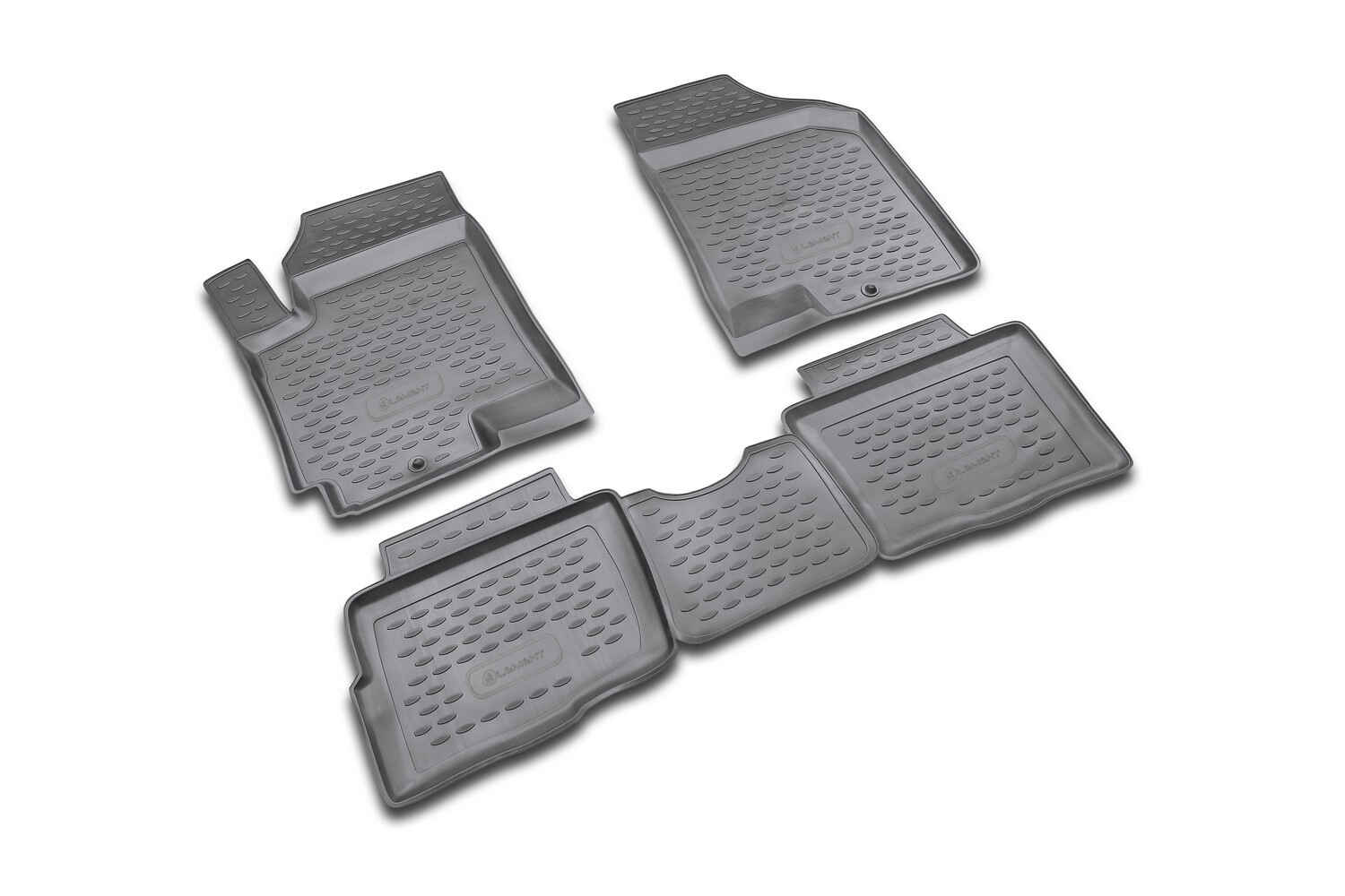 Коврики в салон подходят для KIA Soul (I) 2008-2014, 4 шт. (полиуретан) / Киа Сол