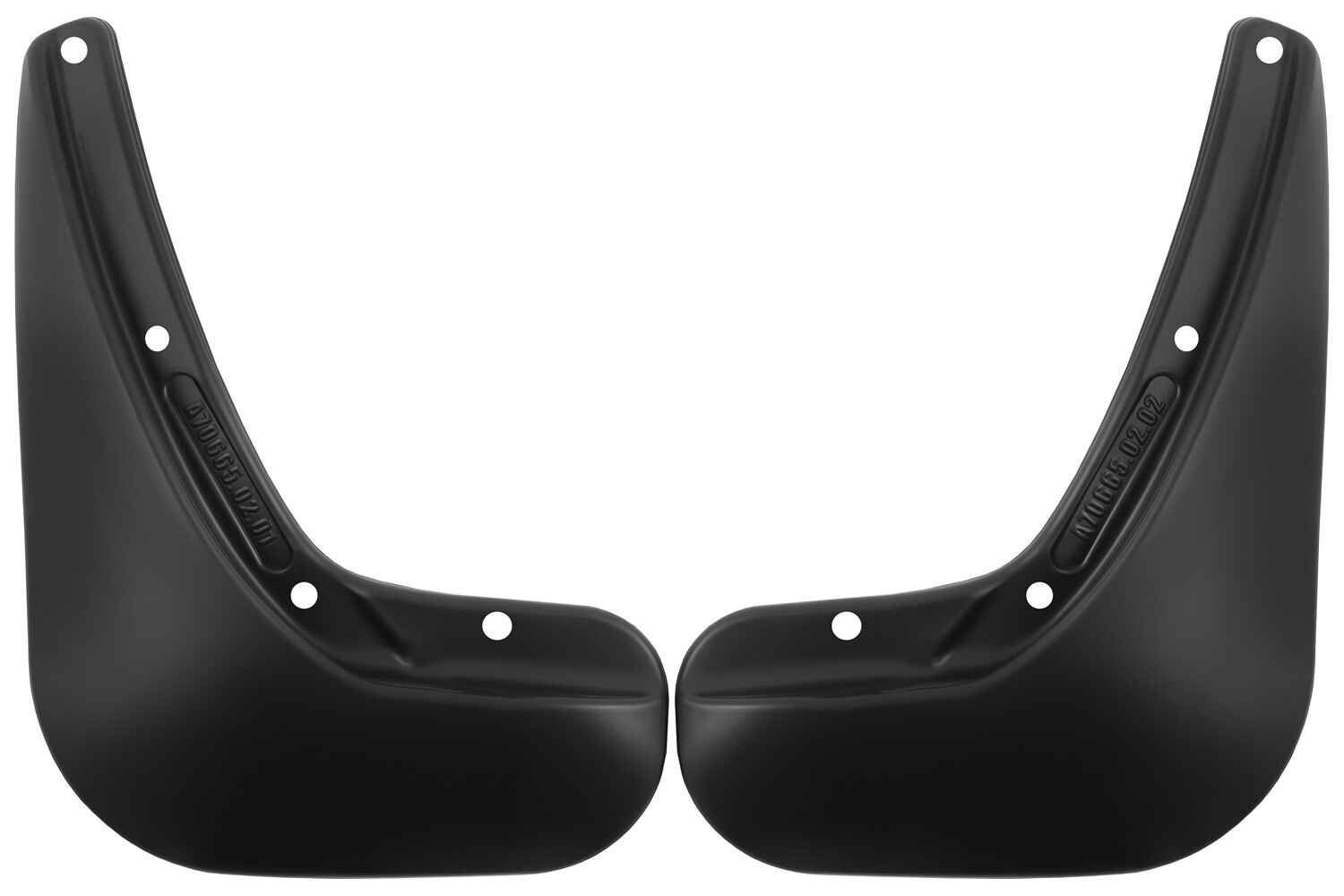 Брызговики задние подходят для  LIVAN X3 Pro  2022 -  2 шт.(standard)  / Ливан Х3 Про