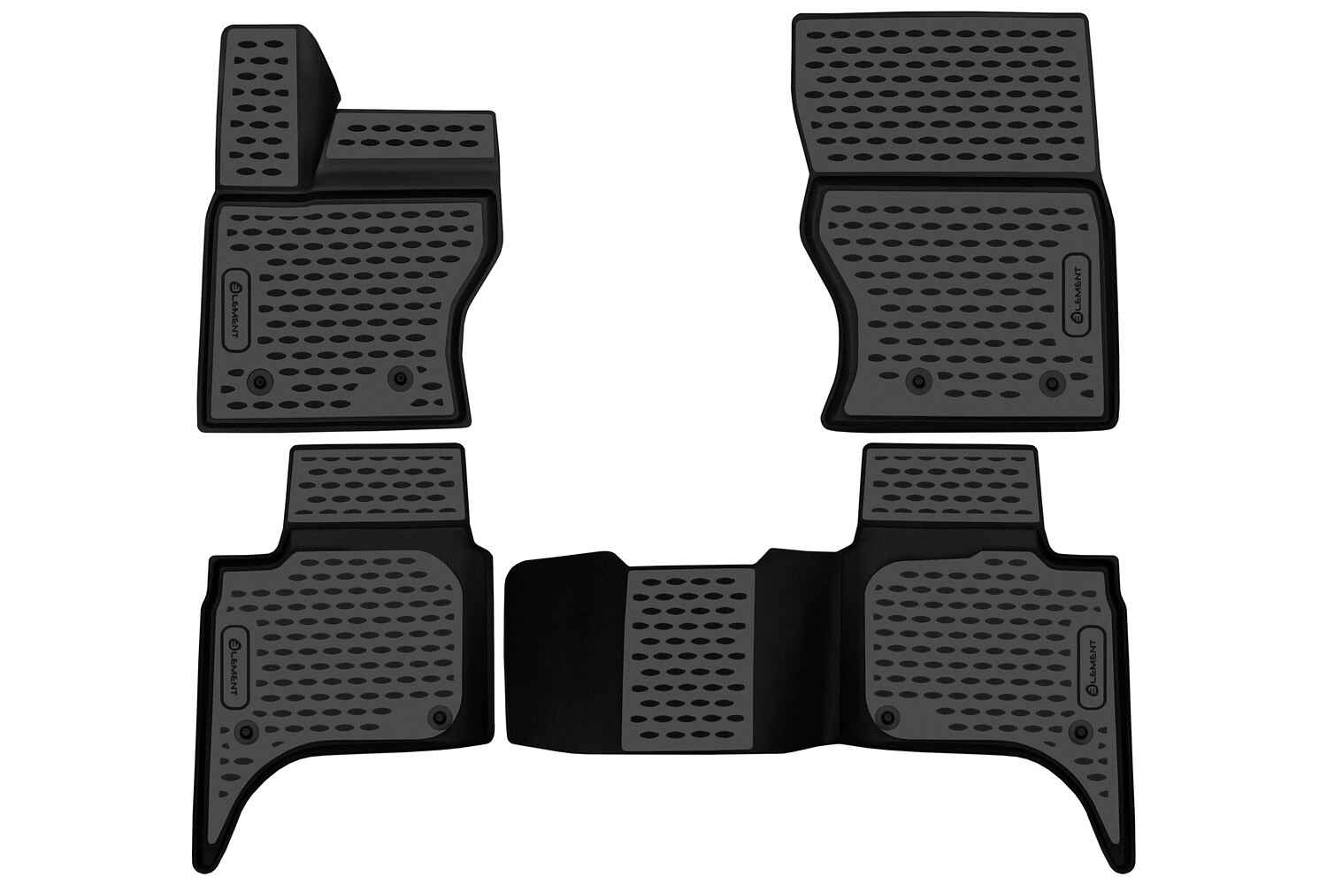 Коврики 3D в салон, подходит для LAND ROVER Range Rover Sport, 2013-2022, 4 шт. (полиуретан)