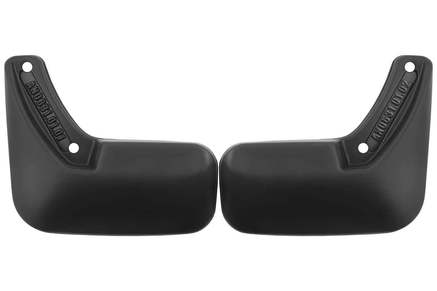 Брызговики передние подходят для  BAIC X55  2022 - 2 шт.(standard)  / БАИК Х 55