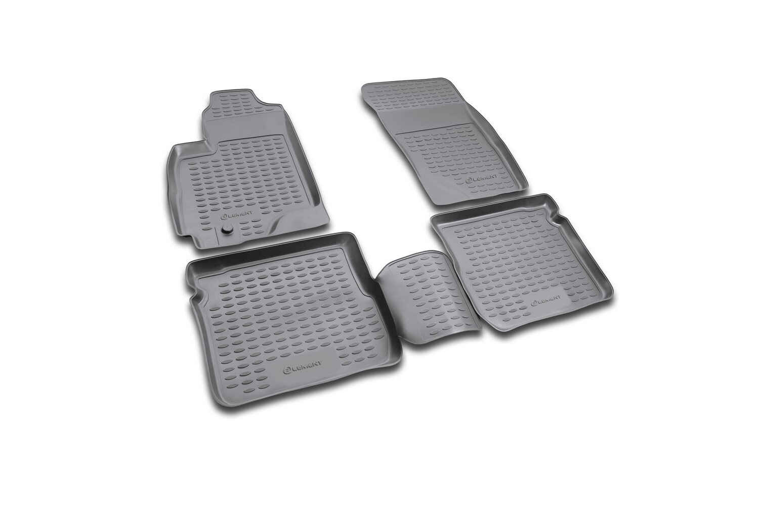 Коврики в салон MITSUBISHI Outlander 2003-2006, 4 шт. (полиуретан) / Митсубиси Аутлендер
