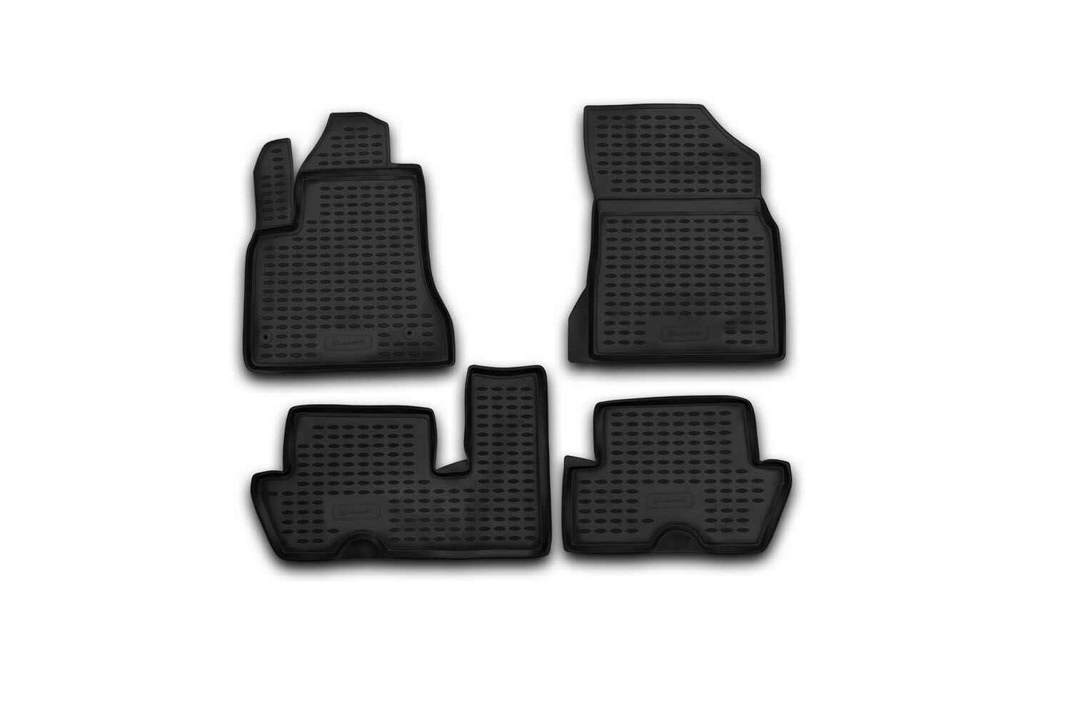 Коврики в салон подходят для CITROEN C4 Picasso, 01/2007-2013, 4 шт. (полиуретан) / Ситроен C4 Пикассо