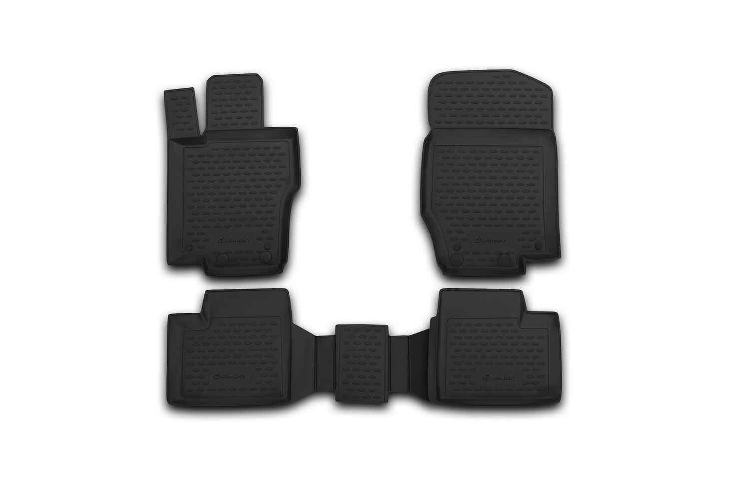 Коврики в салон, подходит для MERCEDES-BENZ M-Class W164 2005-2011, 4 шт.