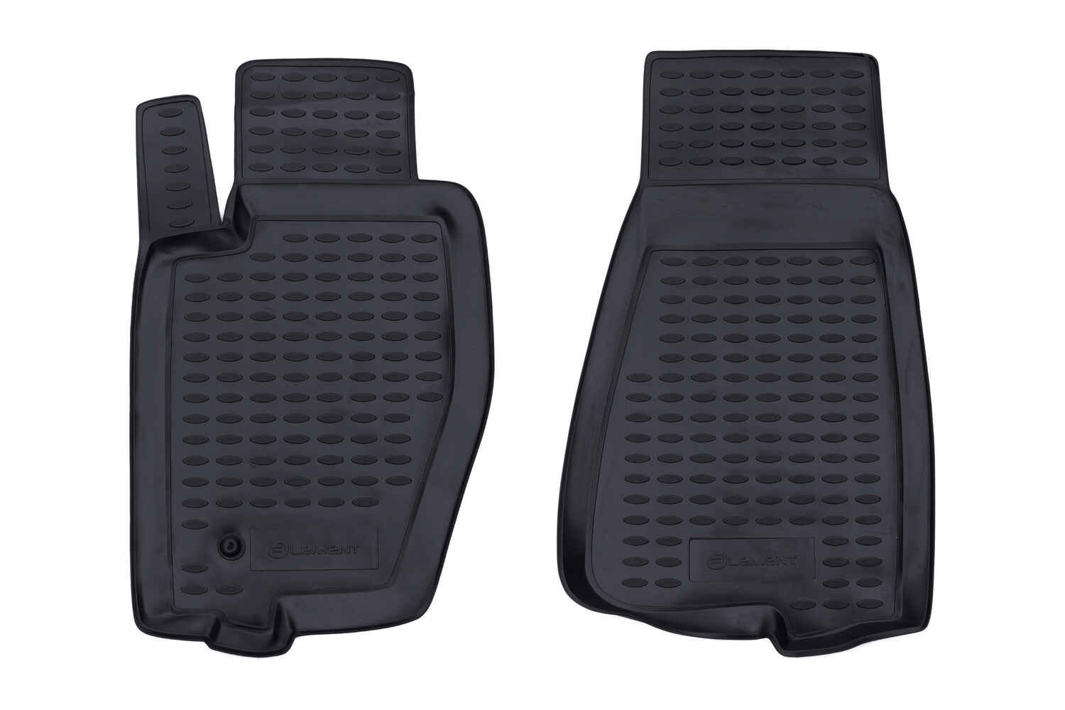 Коврики в салон подходят для, подходит для JEEP Grand Cherokee 2004-2010, 4 шт. (полиуретан, серые)