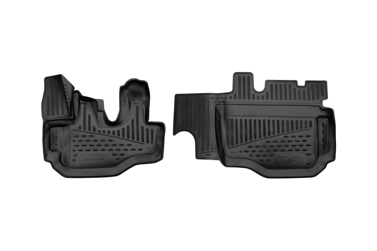 Коврики 3D в салон подходят для HYUNDAI HD35, 01/2017-, 2,5 МКПП, 2шт. (полиуретан) / Хендай НД35