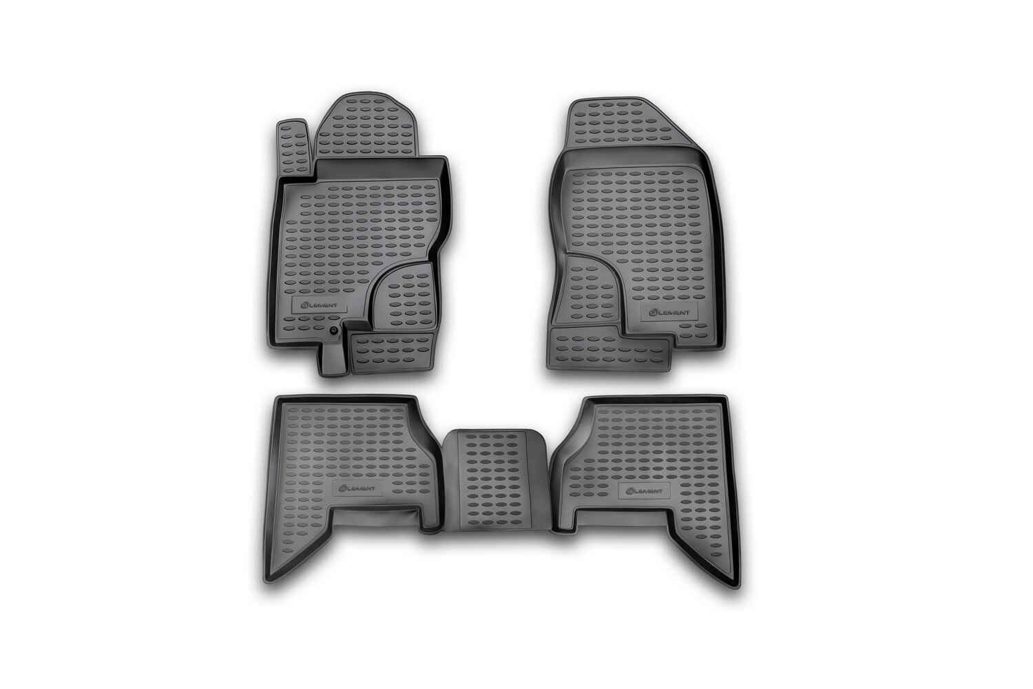 Коврики в салон NISSAN Pathfinder 2005-2010, 4 шт. (полиуретан) / Ниссан Патфайндер