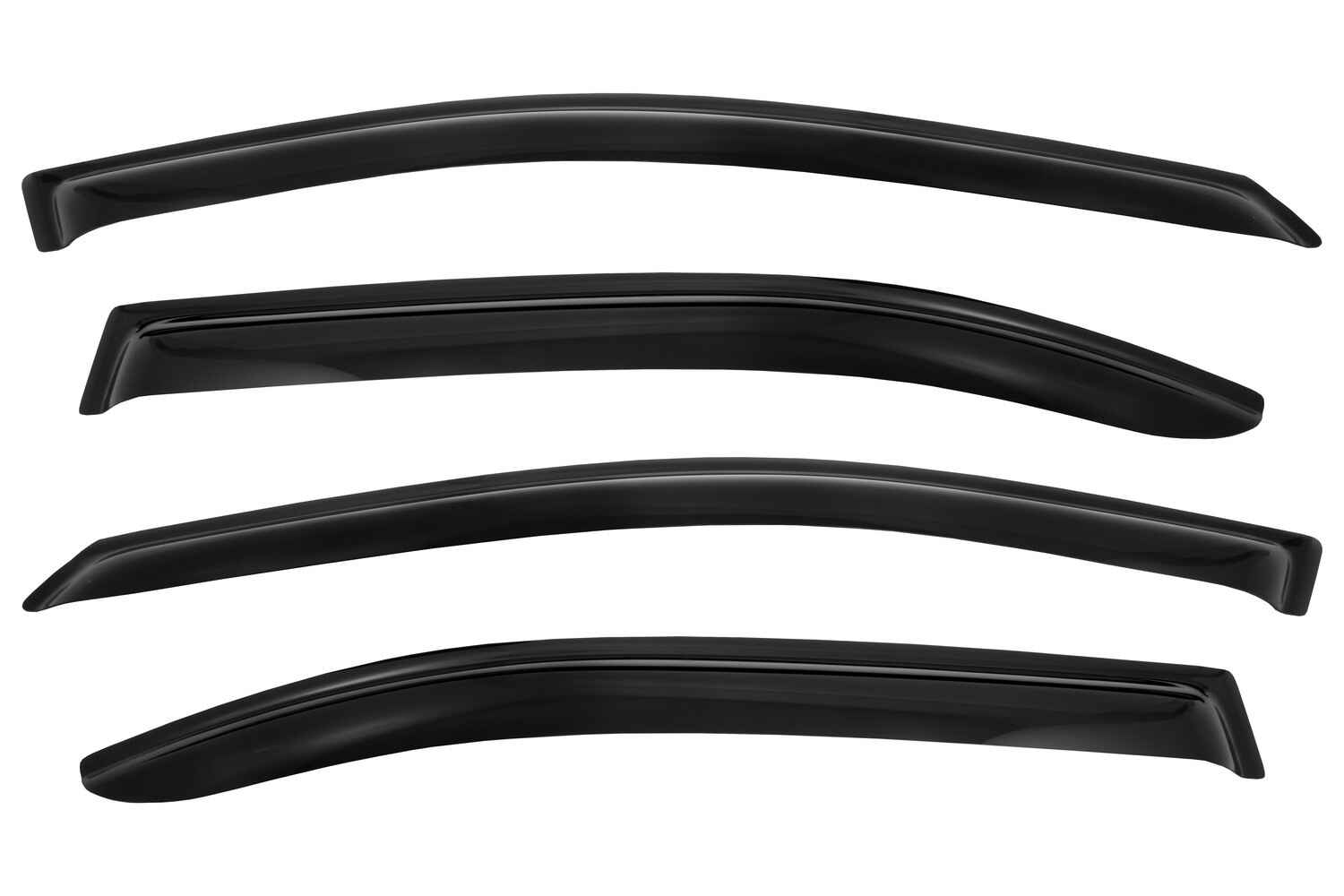 Дефлекторы боковых окон Skoda Rapid, 2012-2017, 20-, SD, / VW Polo LB, 20-, 4ч., темный / Шкода Рапид