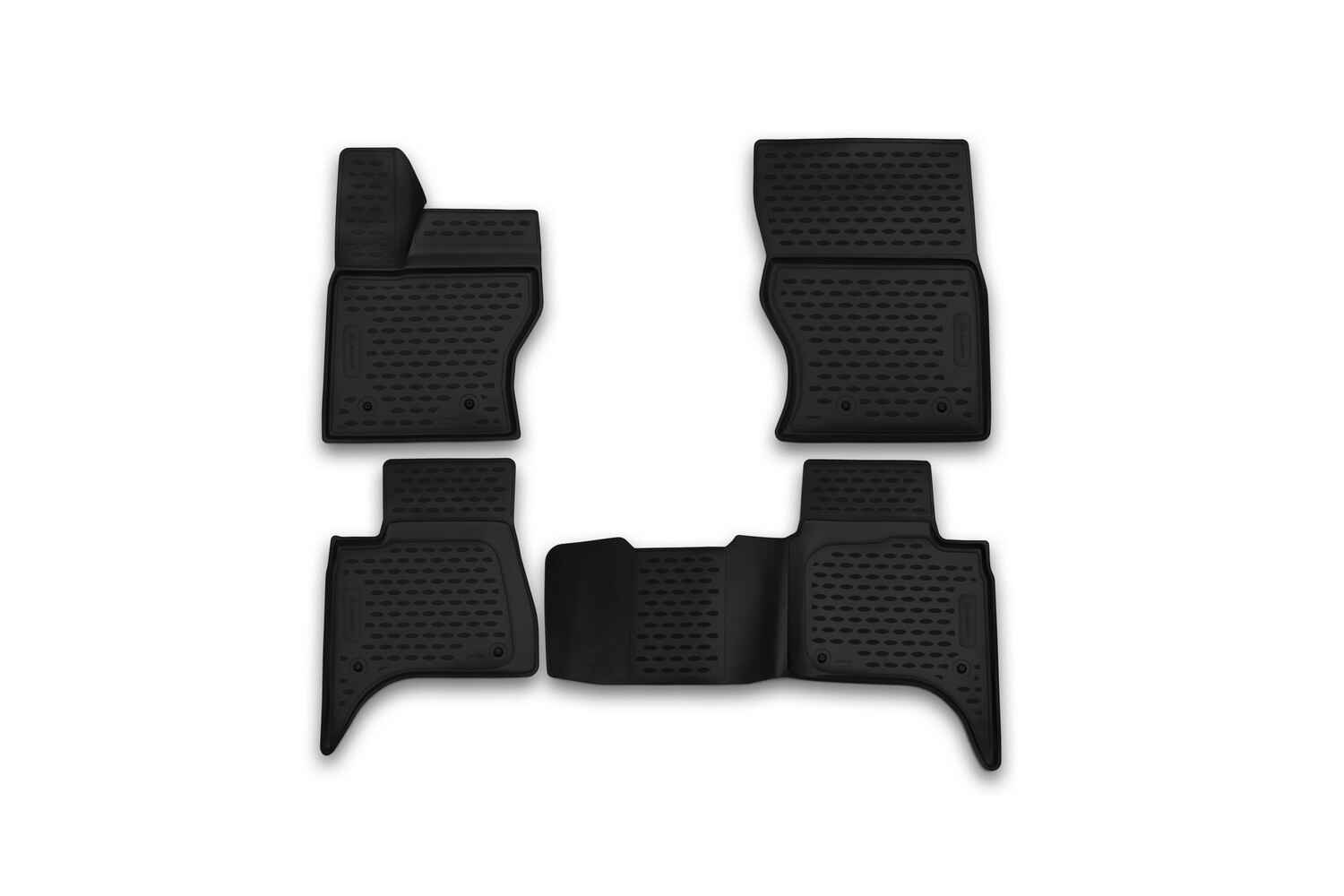 Коврики 3D в салон, подходит для LAND ROVER Range Rover Sport, 2013-2022, 4 шт. (полиуретан) / Ленд Ровер Рендж Ровер Спорт
