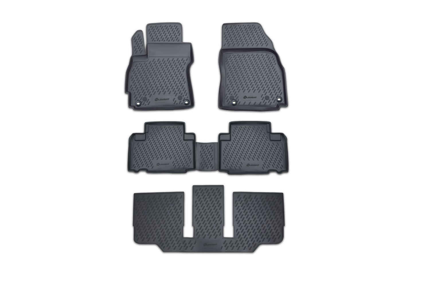 Коврики в салон, подходит для MAZDA 5, 12/2010 5 шт. (полиуретан)