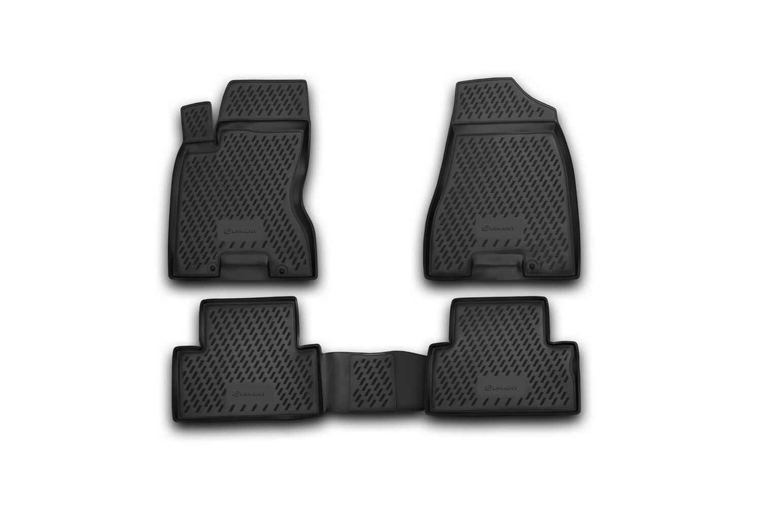 Коврики в салон подходит для NISSAN X-Trail T31 (II, IIp), 2007-2013, 4 шт.