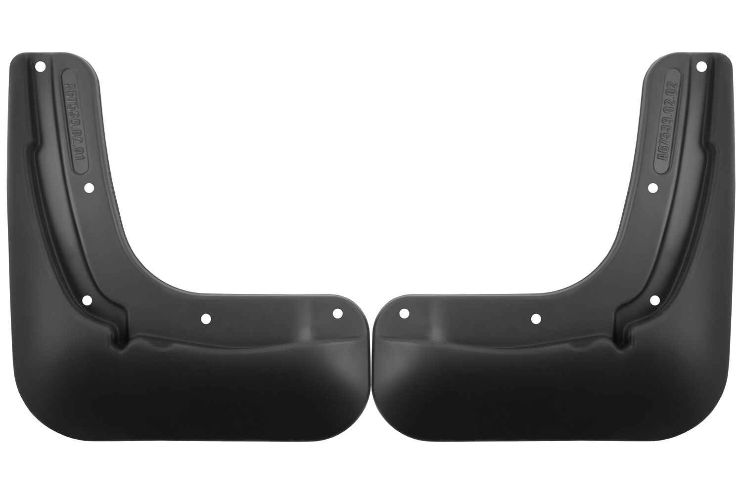 Брызговики задние подходят для  JAC JS6  2022 -  2 шт.(optimum) в пакете / Джак ДЖС6