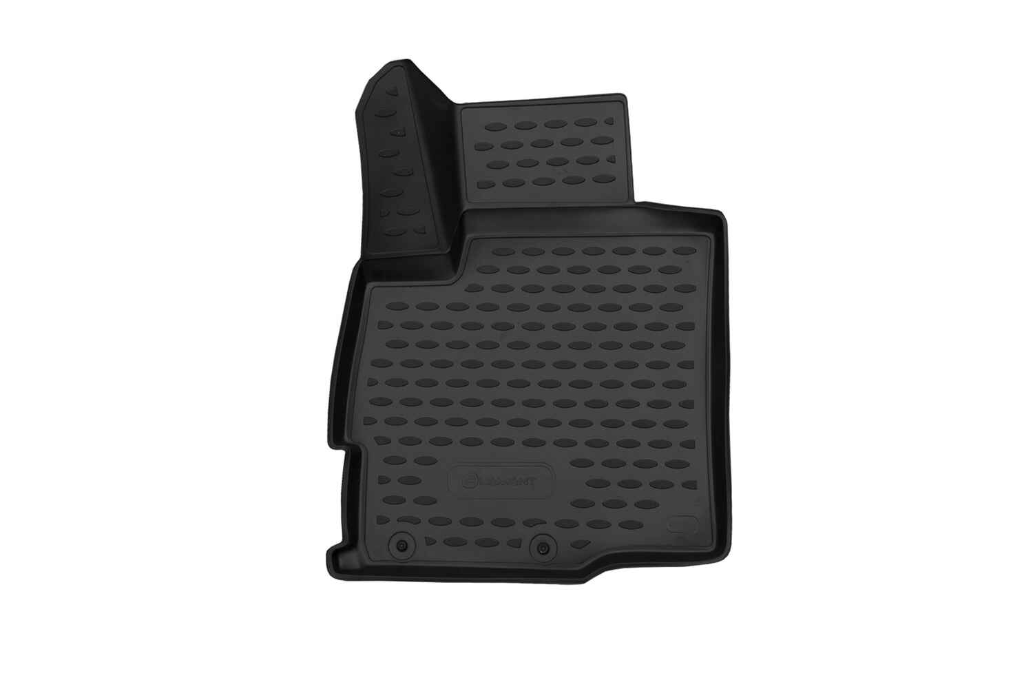 Коврик 3D в салон подходит для MITSUBISHI Outlander, 2012-2015, 2015-, 2 WD, передний левый, 1 шт. (полиуретан) / Митсубиси Аутлендер