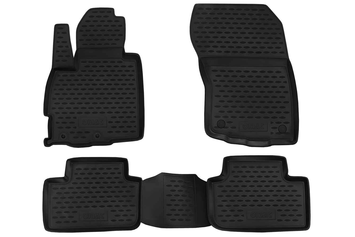 Коврики в салон подходят для, подходит для MITSUBISHI ASX (I, Ip, Ip2, Ip3), 2010-2020, 2020->, 4 шт. (полиуретан)