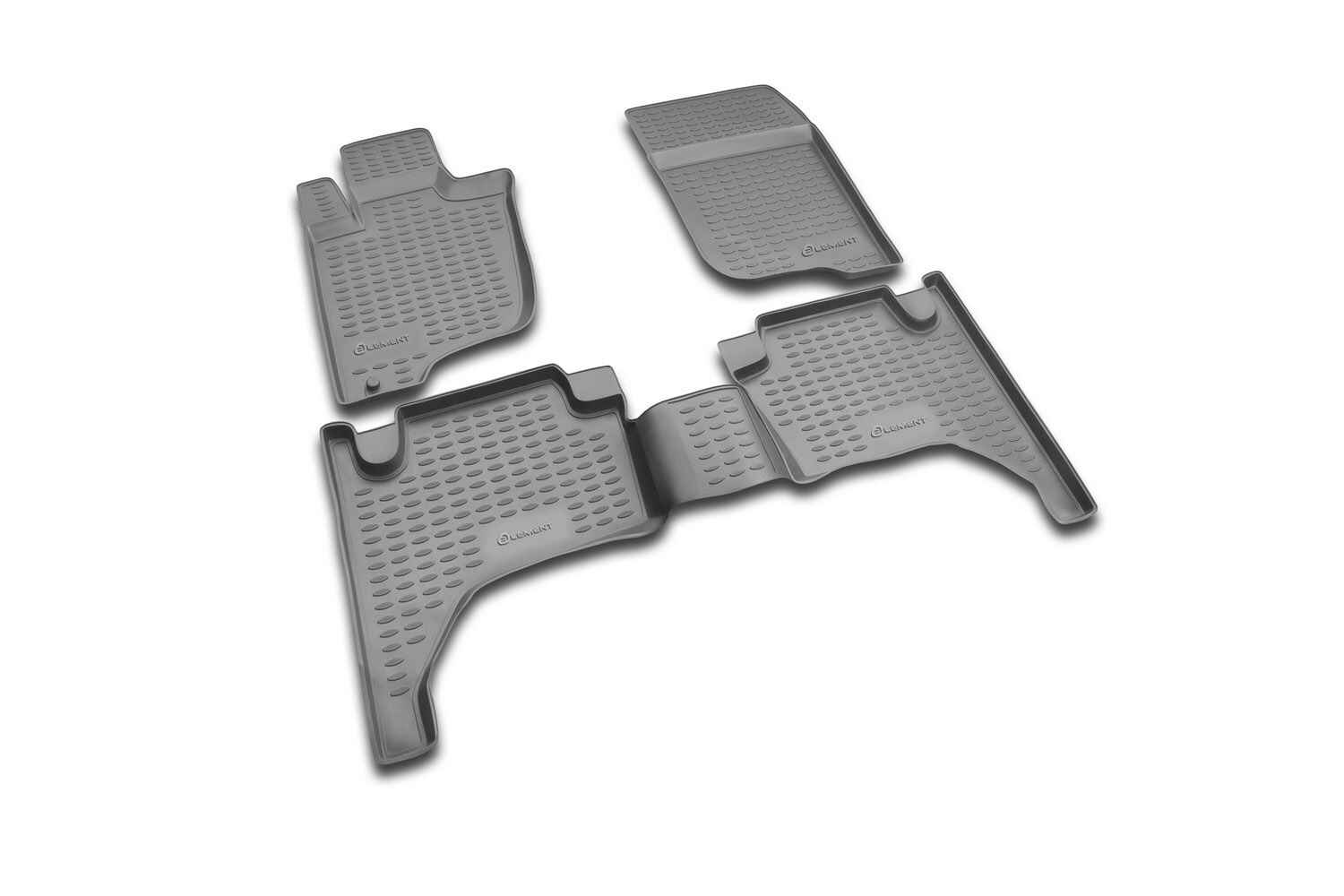 Коврики в салон MITSUBISHI L-200 IV 2005-2015, 4 шт. (полиуретан) / Митсубиси Л200