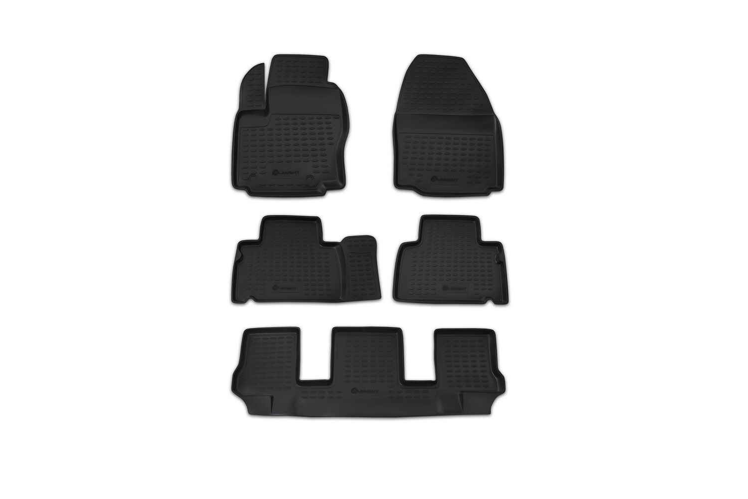 Коврики в салон, подходит для FORD Galaxy 2006-2015 (FN), 5 шт.