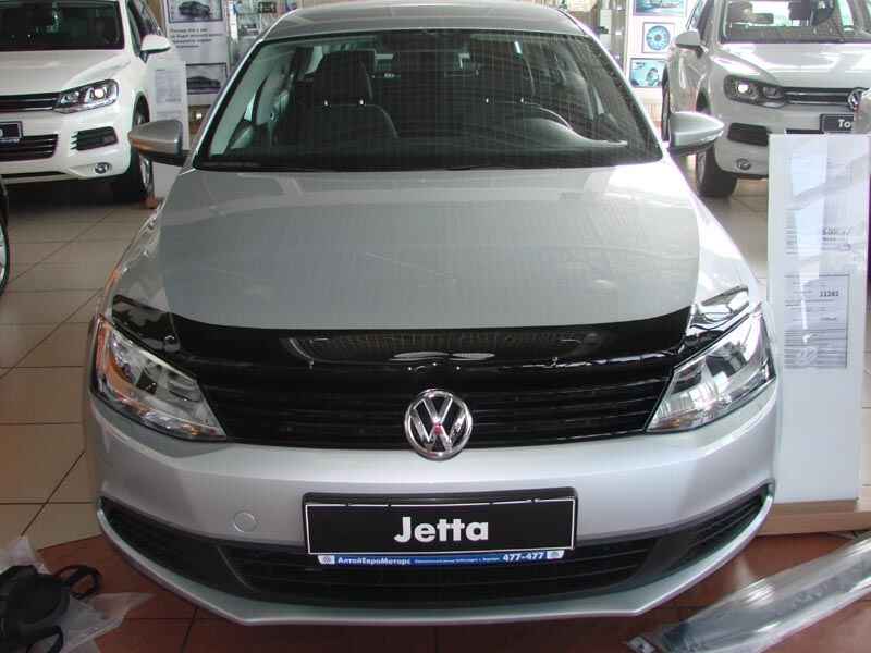 Дефлектор капота темный VW JETTA sed. 2011-, NLD.SVOJET1012 / Фольксваген Джетта