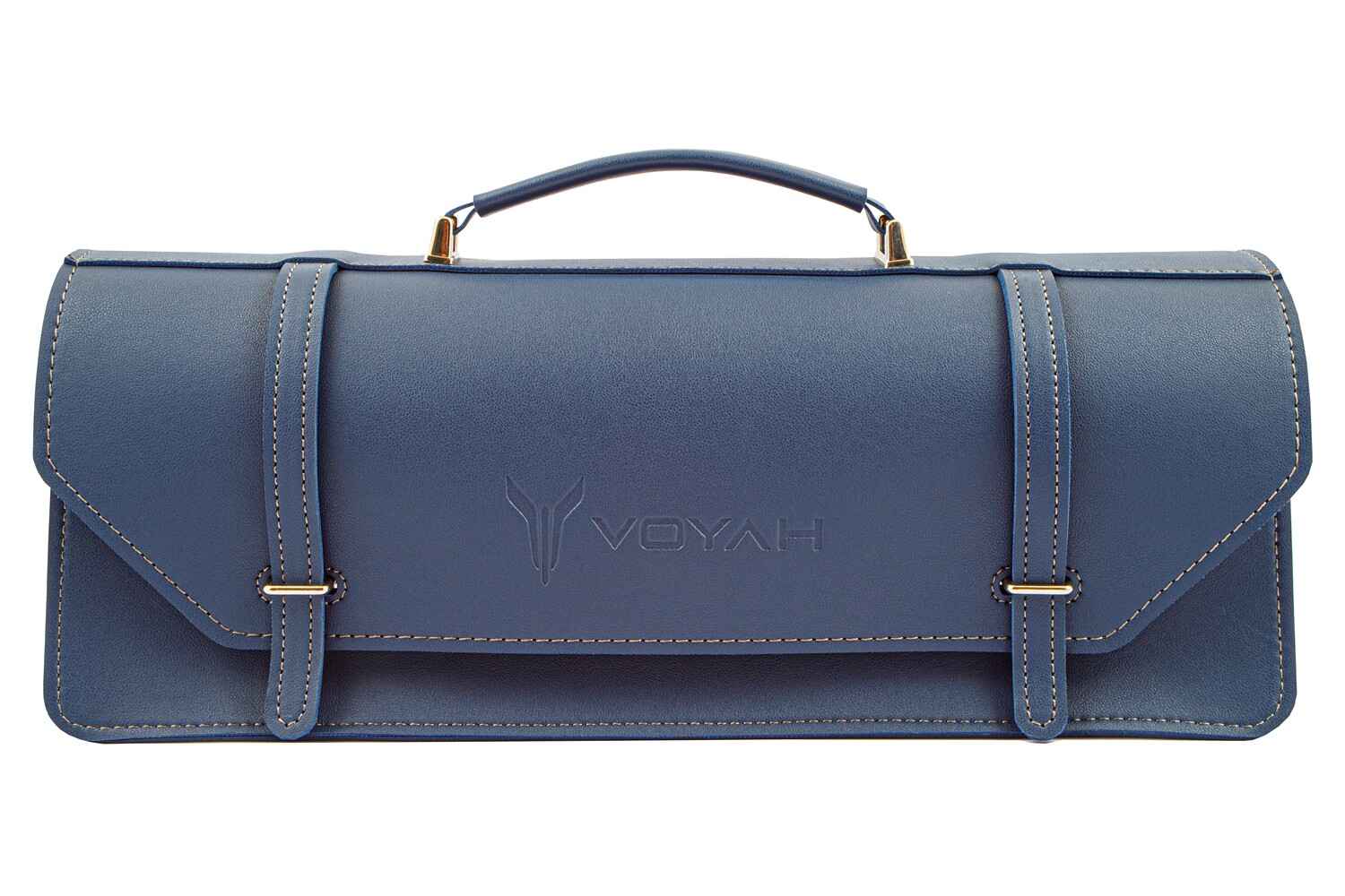Сумка кожзам синяя Premium (RS) с логотипом VOYAH